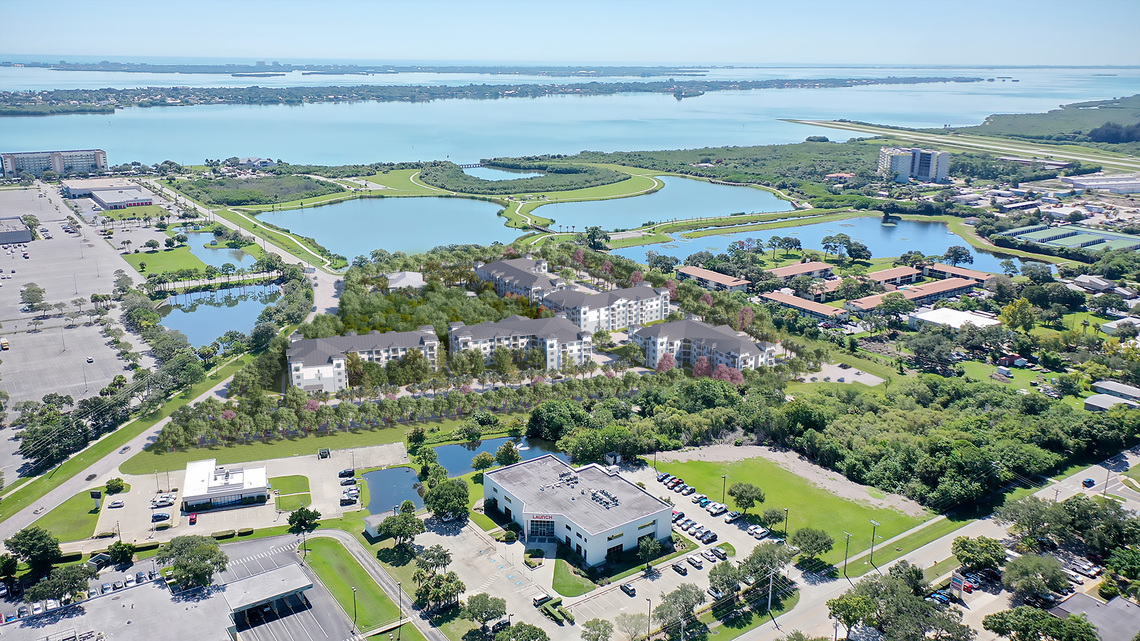 Merritt Island from above 